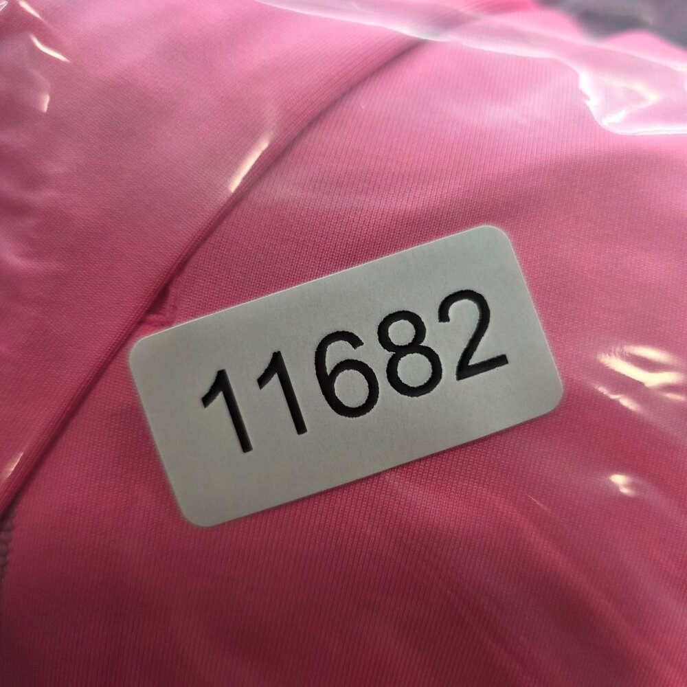 Womens Danskin Now Pink Semi Fitted Full Zip Track Jacket Polyester Stretch XXL - Picture 6 of 6